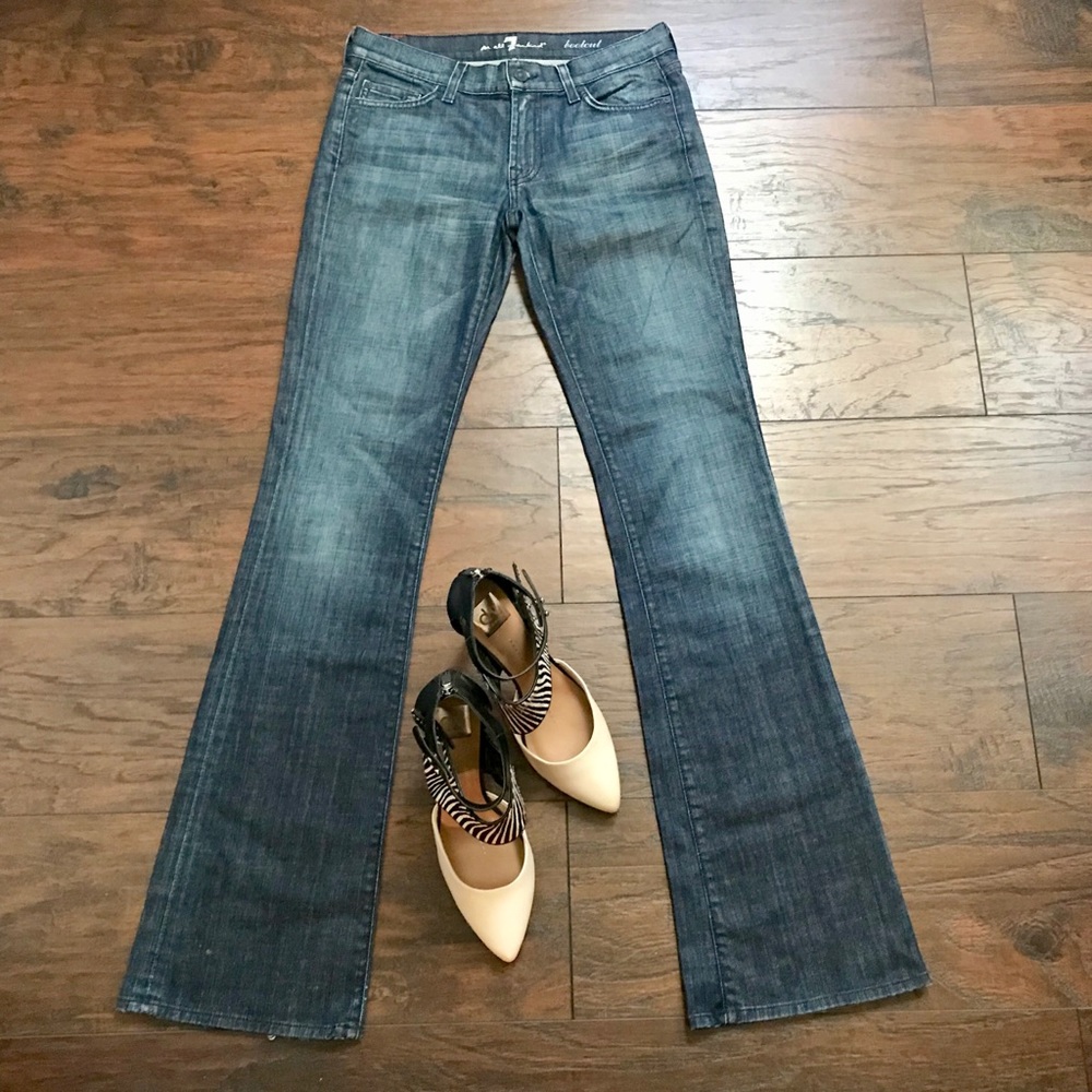 🥳 Host Pick ⭐️ 7 for all mankind Bootcut Jeans